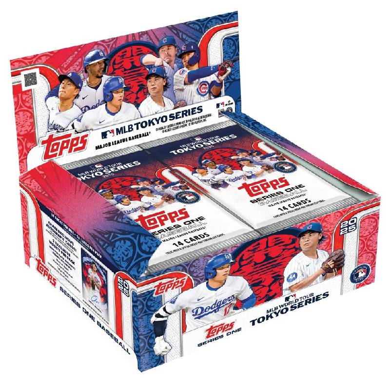 「数量限定 在庫処分セール」 TOPPS MLB TOKYO SERIES 2025 SERIES ONE Display BOX (1BOX20 スポーツ選手